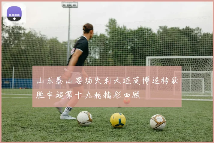 山东泰山客场失利大连英博逆转获胜中超第十九轮精彩回顾