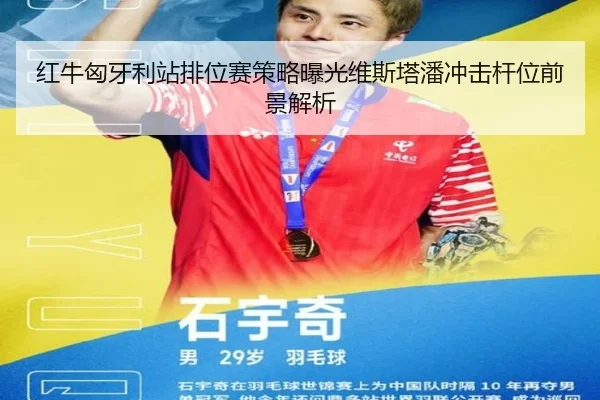 红牛匈牙利站排位赛策略曝光维斯塔潘冲击杆位前景解析
